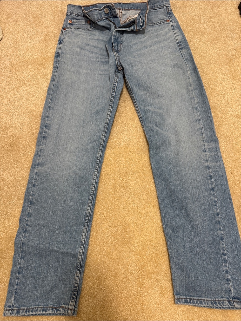 Levi's 505 - Light Blue Men’s Straight Jeans 30x30